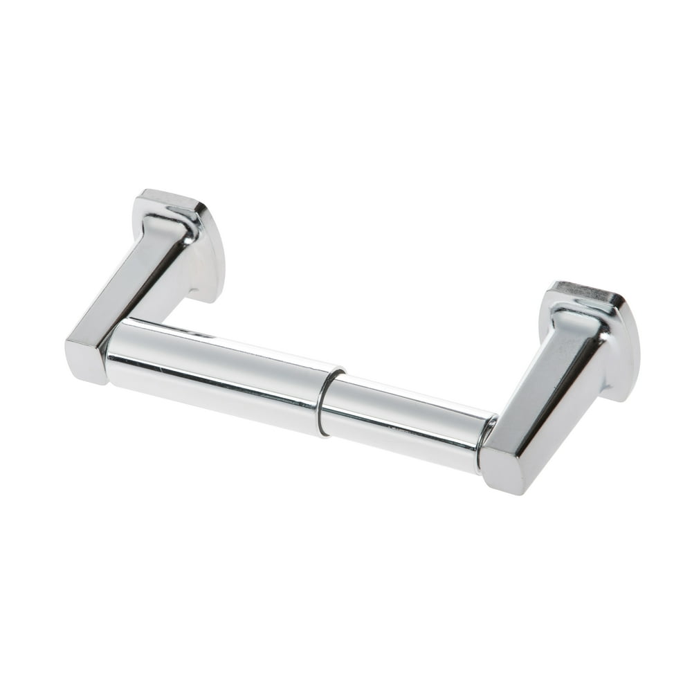 Mainstays Wall Mounted Toilet Paper Holder Chrome Finish