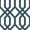 Navy, variant on Gazebo Lattice Peel and Stick Wallpaper