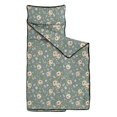 thumbnail image 2 of Pioneer Flower Floral Print Pattern Toddler Nap Mat for Teens Preschool Daycare, Teens Sleeping Mat Bag, Toddler Sleeping Bag with Pillow, 2 of 6