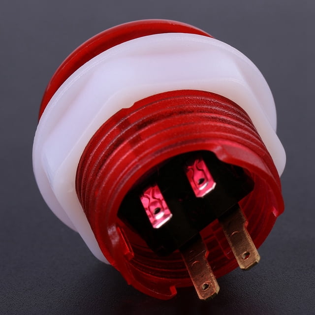 Arcade LED Buttonn,5PC/set LED Illuminated Push Arcade Button Arcade Push Button Dependable Performance