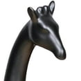 thumbnail image 6 of yotijay Giraffe Statue Abstract Modern Decorative Figurine for Desk Entrance Cabinet Black L, 6 of 9