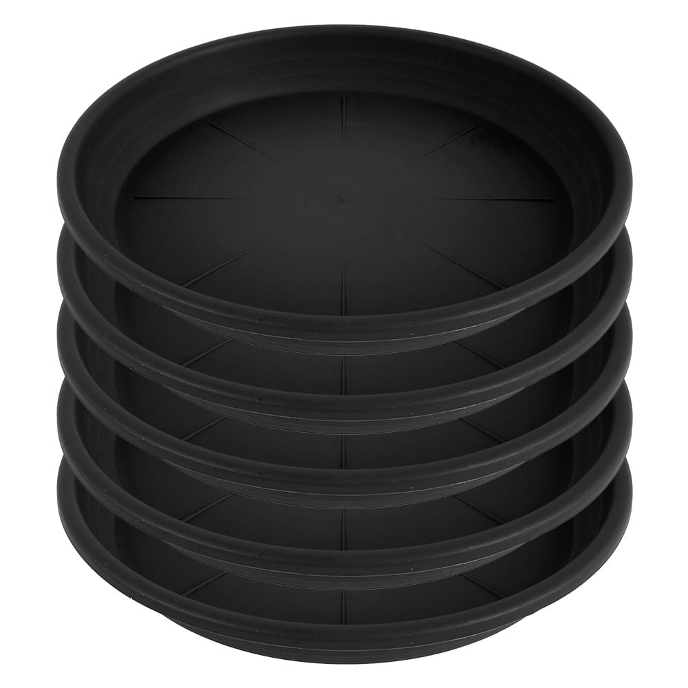 MUDEELA Lot De 6 Soucoupes Pour Plantes De 38,1 Cm, Plateaux