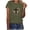 Army Green#1, variant on Fartey 4th of July T-Shirt for Women Trendy Graphic Tees Summer Casual Short Sleeve Crew Neck Tops Independence Day Patriotic Blouses Army Green XL