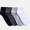 Greys, White & Black, variant on Women's Ankle Cut Socks, 20 Pack, Shoe Sizes 4-10