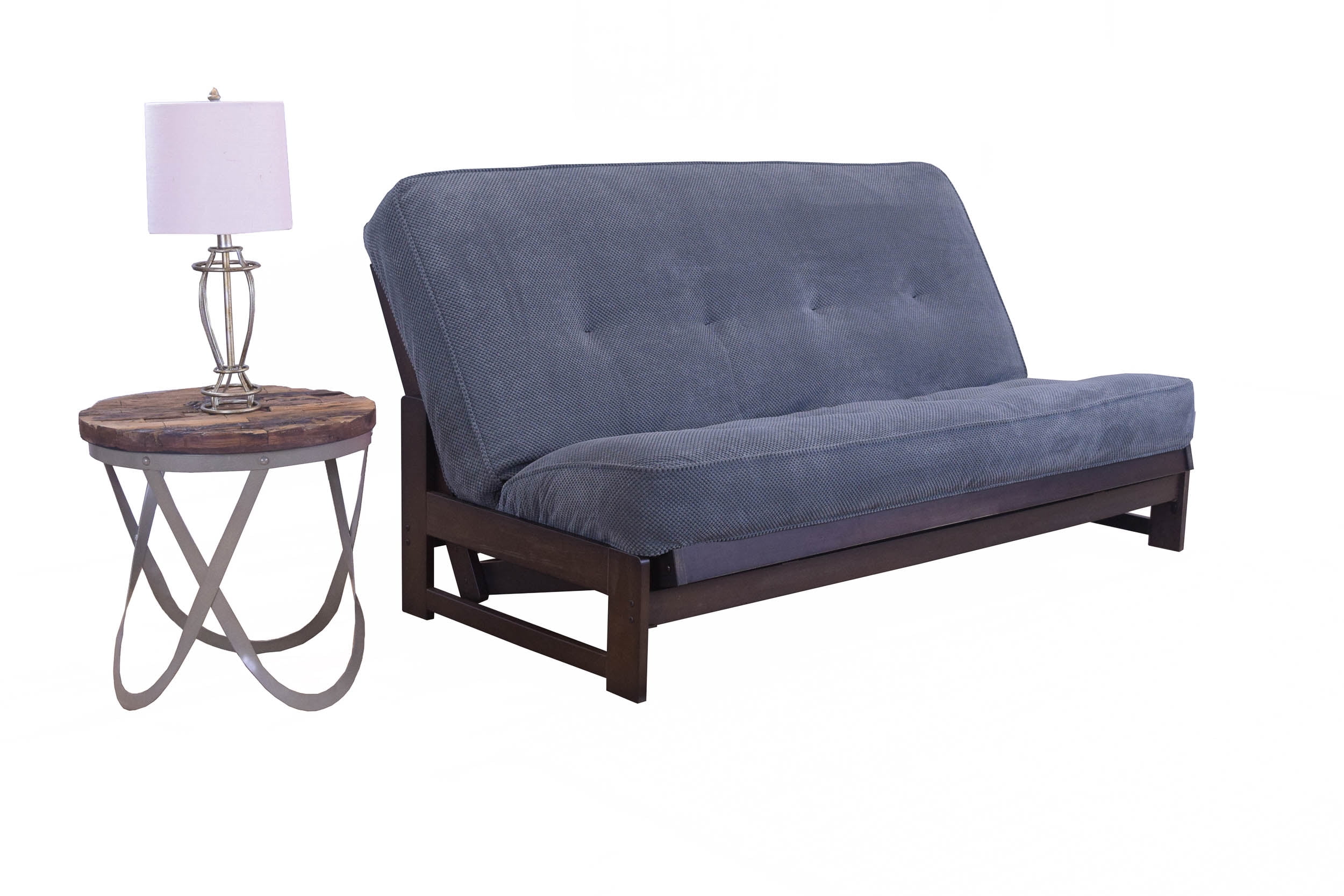 Aspen Futon Set with Marmont Thunder Mattress