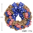 thumbnail image 2 of Godderr American Independence Day Garland Patriotic Decor Party Supplies for July Fourth American Flag Ribbon Garland, 2 of 5