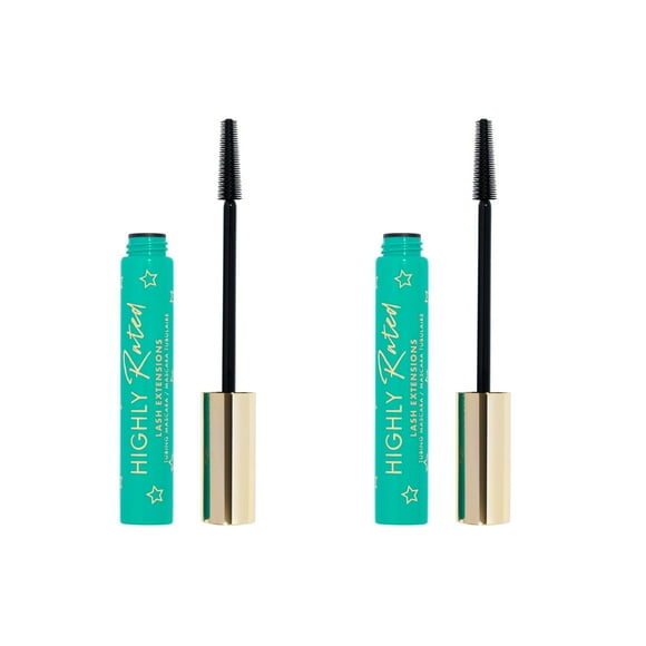 Extensiones de pestañas Mascara Milani Highly Rated, color negro, paquete de 2