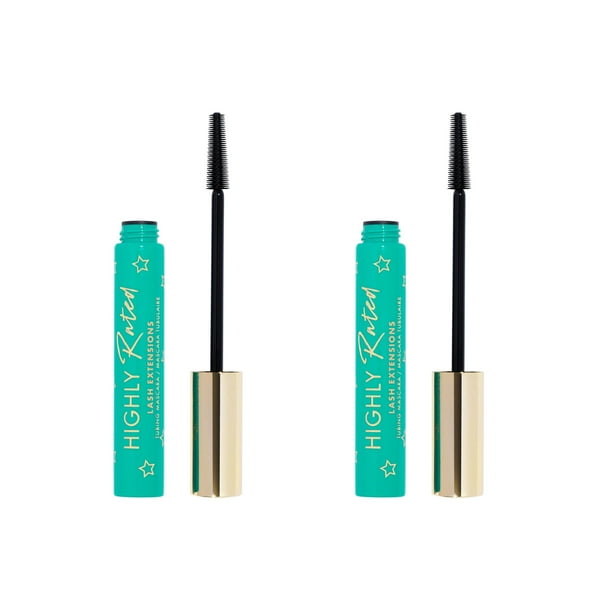 Extensiones de pestañas Mascara Milani Highly Rated, color negro, paquete de 2