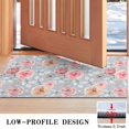 thumbnail image 3 of Pioneer Flower Floral Print Pattern Door Rugs,Washable Non Slip Door Mats Indoor,Decorative Door Mats,Entry Mat Indoor for Entrance,Bedroom,Kitchen,Bathroom,17"x30", 3 of 6