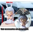 thumbnail image 2 of Interior del colgante del coche, adorno del coche del ángel de la niña columpio, adorno de los encantos del espejo retrovisor, espejos interiores del automóvil, suministros para hombres y mujeres del coche, decoración interior del vehículo lindo accesorios del coche mujeres ER, 2 of 5