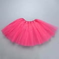 thumbnail image 2 of Women's Tennis Skirts Summer Elegant Ballet Skirt for Adults chiffon layered tutu with mesh overlay flowing performance practice for daily wear Pink One Size, 2 of 4