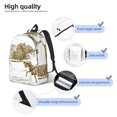 thumbnail image 4 of KLL Horse Rider In Field Print Travel Laptop Backpack - College Backpack Business Work Bag Nurse Bag Casual Daypack for Weekender Business Hiking -Small, 4 of 6