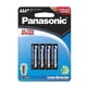 thumbnail image 1 of Batería Panasonic Carbon Zinc AAA C/4 1.5V UM-4NPA/4B Negro, 1 of 2