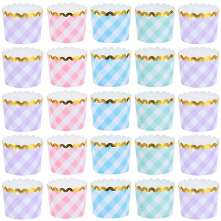 

BESTONZON 200pcs Cupcake Cup Paper Cupcake Holder Baking Cups Paper Cake Cup for Home