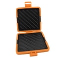thumbnail image 1 of Appareil à Sandwichs pour Micro-Ondes, Appareil à Sandwichs à Sandwichs Antiadhésif pour Micro-Ondes, Gril Presse Panini Sans Fil, Gril pour Micro-Ondes Machine à Fromage avec Sangles en Silicone Ajustables, Sans Électricité, 1 of 7