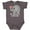 Charcoal Grey, variant on Inktastic My Abuelita Loves Me Boys or Girls Baby Bodysuit