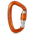 thumbnail image 2 of Escalada 25kn Profesional Escalando Carabinero Puerta de Bloqueo de Tornillo de Tornillo, 2 of 7