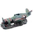 thumbnail image 1 of 2024 Accesorios para peceras Adorno de resina para paisajismo de acuarios, aviones de combate, artesanías, decoración del hogar, 1 of 5