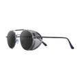 thumbnail image 1 of Steampunk Sunglasses Metal Frame Side Gothic Glasses for Women Red, 1 of 7