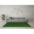 thumbnail image 3 of Ahgly Company Indoor Round Abstract Green Modern Area Rugs, 3' Round, 3 of 4