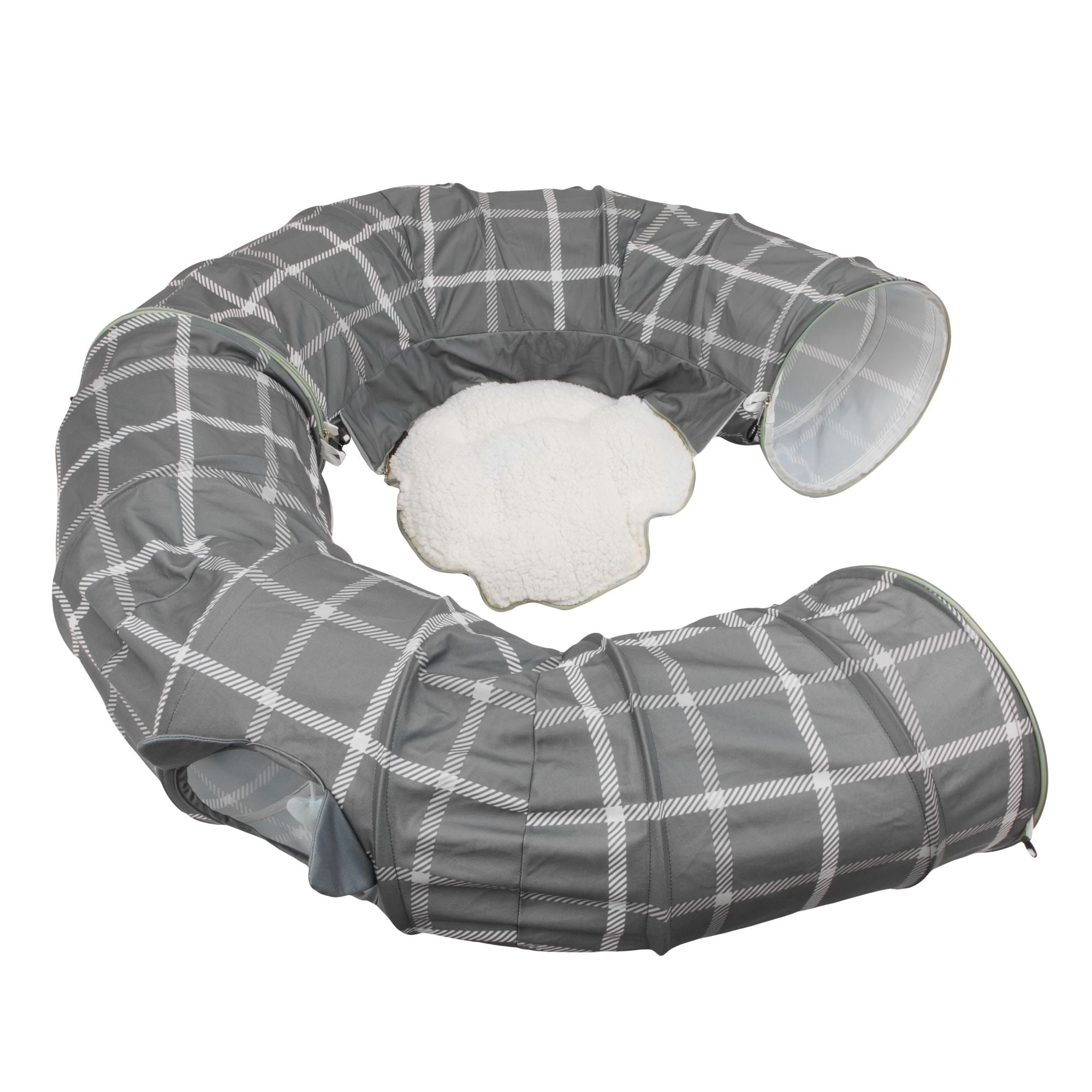 Kitty City, Cat Bed Tunnel, Gray, O/S