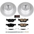 thumbnail image 2 of PowerStop Rear Geomet Coated Brake Rotor and Pad Kit Fits: BMW Select Models CRK5981, 2 of 5