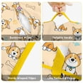 thumbnail image 6 of Cartoon Corgi Dog and Footprints Toddler Nap Mats for Kids Preschool,Sleeping Mat Bag or Kids,Toddler Sleeping Bag,Toddler Nap Mat or Daycare, 6 of 6