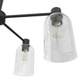 thumbnail image 4 of Hunter - Lochemeade 5-light Noble Bronze, Large Chandelier, Dimmable, Modern Style, Candle Shaped, for Bedrooms, Kitchens, Dining, Living Rooms - 19199, 4 of 10