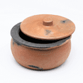 thumbnail image 2 of Hes Group Twice Baked Terracotta, Stove Top Clay Casserole, 182.6 oz, 2 of 7