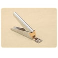 thumbnail image 2 of Professional Stainless Steel French Manicure Cutter - U-Shaped Nail Art Tool for Acrylic Fake Nails, Sharp Precision Clippers with Smile Line Design, Available in Silver, Colorful & Rose Gold,, 2 of 7