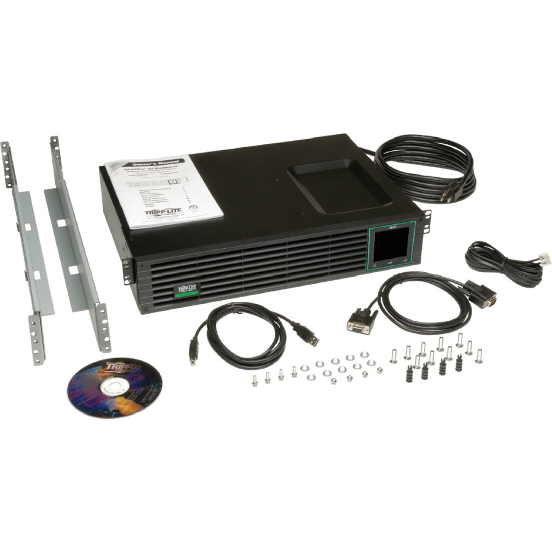 Tripp Lite 1000VA 800W UPS Smart Lithium Ion LiFePO4 AVR LCD USB DB9 2URM