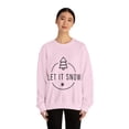 thumbnail image 3 of Embrace the Season with Our "Let It Snow" Crewneck Sweatshirt!, 3 of 4