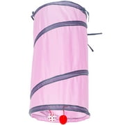 HOKARUA Cat Tunnel Tube Cat Toy Cat Tunnel Bed Collapsible Pet Tube Interactive Play Toy