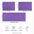 thumbnail image 4 of Haosy Satin Pillowcase for Hair and Skin Standard Cooling Silk Pillow Case with Envelope Closure Purple 20"x40", 4 of 9