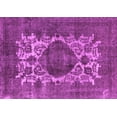 thumbnail image 1 of Ahgly Company Indoor Rectangle Oriental Pink Industrial Area Rugs, 7' x 9', 1 of 4