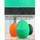 thumbnail image 5 of Bolas de agarre en forma de huevo, 3 piezas Entrenador de manos Entrenador de dedos Bolas de agarre en forma de huevo, Entrenador de dedos con diferentes grados de dureza Naranja + Verde + Negro brillar Juguete, 5 of 5