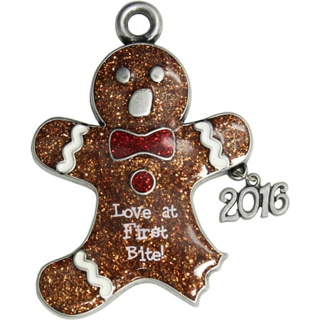 glitter gingerbread man ornament walmart com gloria duchin christmas ornaments
