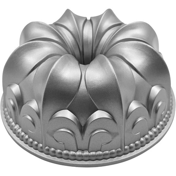 Aluminum Cake Pan, Non-Stick Cake Mold Charlotte Easy to Clean Cake Baking Mold for Birthday Christmas Wedding Events (Style 1)