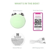 FOREO BEAR 2 Go Microcurrent Facial Device – Compact Skincare Tool for Toning & Lifting – Pistachio