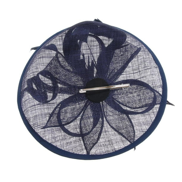 Esquirla Ladies Retro Flower Headpieces Sinamay Fascinator Ascot