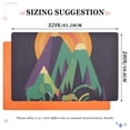 thumbnail image 6 of Yayeee Doormat for Indoor Entrance 32" x 20" Non Slippery Floor Rug, Abstract Animals, 6 of 8