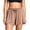 Khaki, variant on Women's Sleepwear Shorts Modal Supersoft Comfywear Pajamas Bottoms Drawstring Elastic Waisted Summer Cool Lounge Shorts Khaki XL