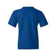 thumbnail image 3 of Heavy Cotton Youth T-Shirt, XS, Royal, 3 of 3