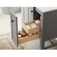 thumbnail image 5 of kohler  tresham 29-3/4 in. x 18-1/4 in. x 32-1/2 in. vanity cabinet in mohair grey, 5 of 7