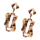 thumbnail image 4 of Pendientes de las mujeres de los pernos prisioneros de acrílico del acetato del rectángulo geométrico de la gota cuelgan 2 Sunnimix Pendientes acrílicos de gota de acetato, 4 of 8