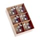thumbnail image 5 of Bolas de Navidad transparentes, bolas de adorno rellenables, bolas transparentes DIY para decoración, suministros para fiestas, proyectos artesanales, 8 cm 6 piezas Macarena Bolas rellenables transparentes, 5 of 8