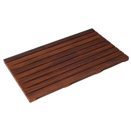 Baby Bath Mat Mold Resistant Organizedlife Large Teak Wood Bath Shower Mat Mold Resistant Bath Mat for Bathroom 31.5 x 19 x 1.18 inches ()