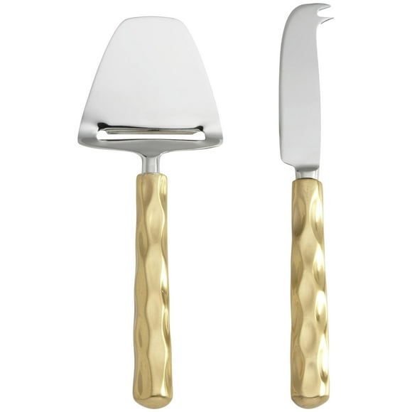 Michael Wainwright 71Tr28 Truro Metal Gold Cheese Shaver And Knife Set