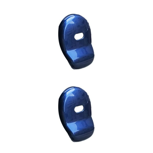 relayinert ABS Appearance Of Car With Rear Door Handle Trim Exterior ABS Materials Easy To Install Stylish starry sky blue 2Set