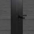 thumbnail image 4 of Mondaria Wood Plastic Privacy Double Fence Gate 6ft(H) x 8ft(W), Metal Frame with Knob Kits, Durable Composite Outdoor Gate,Sliver Gray, 4 of 8